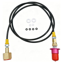 Quick Connect Soda Water Maker for Terra DUO Art to External CO2 Bottle Adapter Hose Kit W21.8