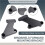 Windshield Forward Bracket Front Rearview Mirror Mount Kit for  XMAX 2023-2024 Motorcycle Parts 6