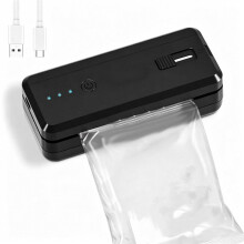 Portable Plastic Bag Heat Sealer Rechargeable Handheld Food Packaging Sealing Machine Thermal Bags Sealer A