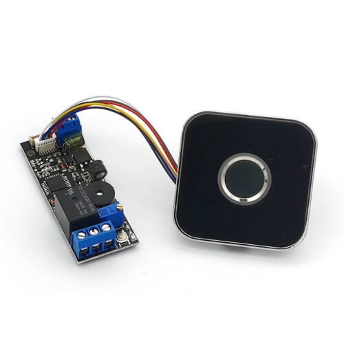 K202 DC12V Consumption Fingerprint Control Board R502 Fingerprint Module, for Access Control and  Lock System DIY