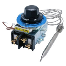 Industrial for Robertshaw Thermostat (30A Resistive, 125-277VAC, 60-250F) with Indicator Light and Timer