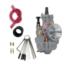 28mm Carburetor for Keihin PWK28 2-Stroke 75cc to 125cc Racing Flat Side OKO KOSO 28mm ATV Carb
