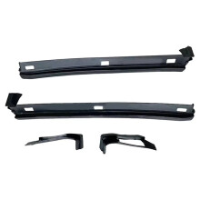 4pcs Car Front Sealing Strip for E Class W210 1996-2002 2106987130 /7330 2106987230/7430