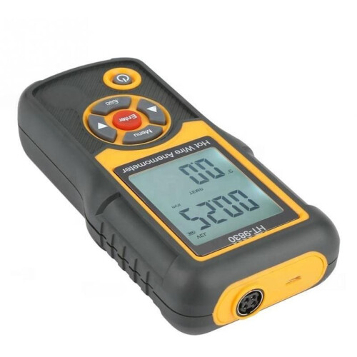 HT-9830 Anemometer, Digital Wind Speed Meter, Professional Wind Speed and Temperature Tester, Handheld Wind Speed Sensor 1