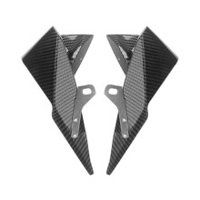 Motorcykel Framspoiler Framkant Fast Vinge Fast Vinge Aerodynamisk Vinge för ZX 6R ZX-6R 2024-2026 Kolfiber