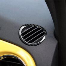 Adesivo de Acabamento Do Quadro Do Ventilador de Ar Condicionado Do Painel Do Carro para  500 Abarth 595 695 2012-2015 Acessórios de Interior