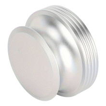 Vinyl Record Weight Stabilizer Turntable Clamp Aluminum Disc Stabilizer for LP Record Player Dampening Record Weight C