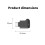 Type-C 2.0  TF Card Reader External Storage Portable USB-C Adapter Compact and Stretchable Design for Data Transfer 10