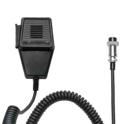 Microfono Radio CB A 4 Pin, Microfono A Manico per Veicoli, Microfono A Mano