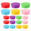 18pcs Vial Caps for 3ml & 5-100ml Bottles, Multi-Color Silicone Covers for Secure Storage 1