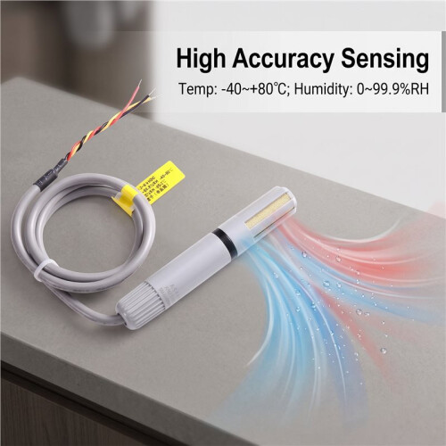 Temperature and Humidity Sensor Single Bus Communication Temperature and Humidity Probe Temperature Humidity Sensor 1