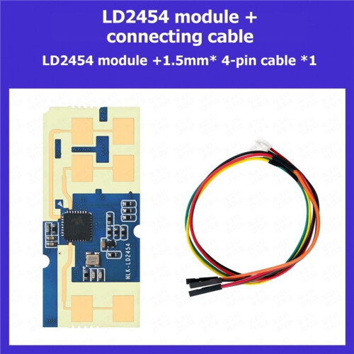 24G Human Presence Sensor LD2416  Module with 1.5mmx4Pin Cable  Home Micro-Motion Static Detection Module 1