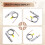 Temperature and Humidity Sensor Single Bus Communication Temperature and Humidity Probe Temperature Humidity Sensor 8