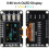 2Pcs 0.96 Inch OLED I2C IIC Display Module 128x64 with Matrix 4 Button  Self-Luminous OLED Screen /Yellow 2