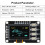 2Pcs 0.96 Inch OLED I2C IIC Display Module 128x64 with Matrix 4 Button  Self-Luminous OLED Screen /Yellow 3