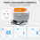 WiFi ME220FW Realtime Waterflow Temperature Display Valve Voice Control Irrigation Timer DN15 Garden Water Controller EU 6