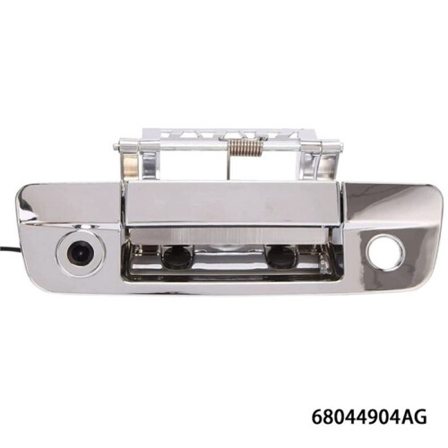 68044904AG Chrome Tailgate Handle with Camera for  Ram 1500 2500 3500 Pickup 1