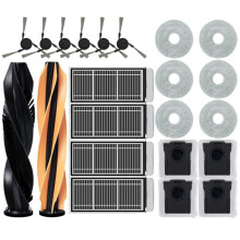 Replacement Kit for MOVA V50 Ultra X50 Ultra X50 Master L50 L40S Pro Ultra Vacuum Main Brush Filter Mop Pads