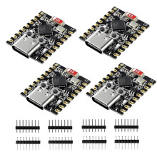 4-Pack ESP32-C3 Development Board with WiFi/ 5.0, Ideal for IoT and Home Applications