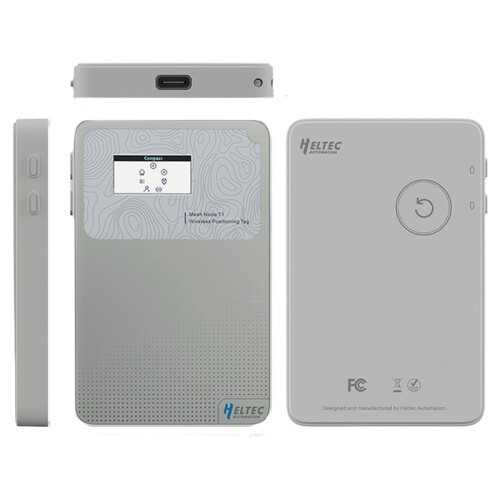 Tag de Posição LoRa T1 Mesh Node, Node LoRa de Baixo Consumo NRF52840 SX1262, Tag de Posicionamento Sem Fio TFT LCD de 0,96 Polegadas 863-928MHz 1
