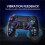 Wireless Game Controller for PS4/PC, Hall Effect Joystick, RGB Lighting, 6-Axis Gyro, Touchpad Game Controller Black 5