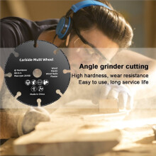 2PCS 76MM Cut-Off Wheel Circular Resin Saw Blade Angle Grinder Cutting Disc for Metal Iron Copper Wood Cutting Saw