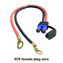 Kabel Połączeniowy Wtyku Męskiego i Żeńskiego EC5 do Przewodu Awaryjnego Uruchamiania Motocykla O Wysokiej Mocy 10AWG 0,5m B
