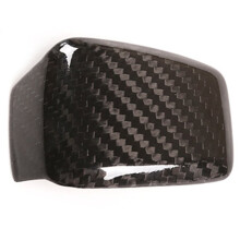 Real Carbon Fiber Steering Wheel Lower V Trim Cover for Giulia Stelvio Tonale 2020-2025 Glossy Red