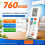 Universal Air Condition Remote 5000 in 1 Codes A/C Remote Control Quick Match  Search for 5000+ Air Condition 6