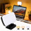 Lumière Vidéo LED Portable pour Ordinateur Portable, Lumière de Webcam, Éclairage D'Appel pour Diffusion en Direct 3