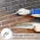 2 Pcs Double Ended Brick Jointer, Brick Jointer Tools for Masonry, Bricklaying (1/2" X 5/8") 4