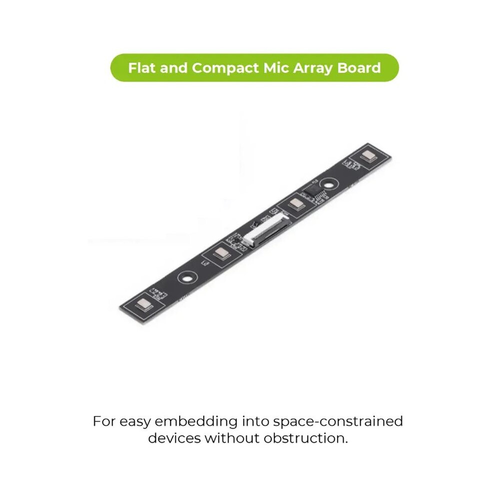 ReSpeaker Flex XVF3800 Linear 4-Mic AI Microphone Array, with XIAO ...