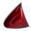 Motorcycle Rear  Cover Fairing  Cowl for  502c Red 3