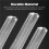 2 Pcs Double Ended Brick Jointer, Brick Jointer Tools for Masonry, Bricklaying (1/2" X 5/8") 3