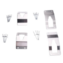Rear Trunk Luggage Case Installation Part Universal Motorcycle Top Case Base Plate Fast Release Mount Slot Tail Side Box