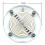 3pcs Gold-Plated MWO Polarized Optical Disc Lakhovsky Disc Multi-Frequency Oscillator Diameter 2.5cm 6