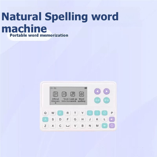 Portable Electronic Pocket-Sized Spelling Word Memorization and Vocabulary Learning Tool with Screen 1