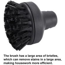 Replacement Nylon Brush for Easyfix SC1 SC2 SC3 SC4 SC5 SC7 Steam Cleaner Accessories Round Nozzles Brushes