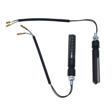 Luzes de Sinalização de Motocicleta Universais 12V 2W 7SMD LED Luzes Indicadoras Luzes Flash Dinâmicas