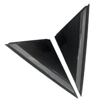 1Pair Side Mirror Triangle A-Pillar Trim Panel 86180-C1100 86190C1100 for Sonata 15-19 Window Triangle Plate A
