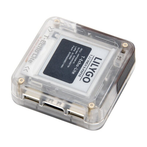 LILYGO T-Echo Lite Meshtastic Development Board NRF52840 LoRa 1.22-Inch E-Paper Display Ultra-Low Power Module 433MHZ