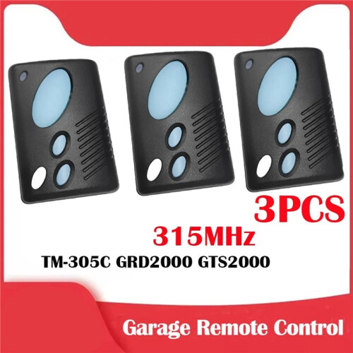 Remote Control 315MHz Rolling Code Command for Gliderol TM305C GRD2000 GTS2000 GTS Garage Door Opener Gate Transmiitter 1