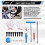 23PCS Car Tire Valve Stem Installation Tool Kit Valve Core Puller Set for Repair with Maintenance Tools 3