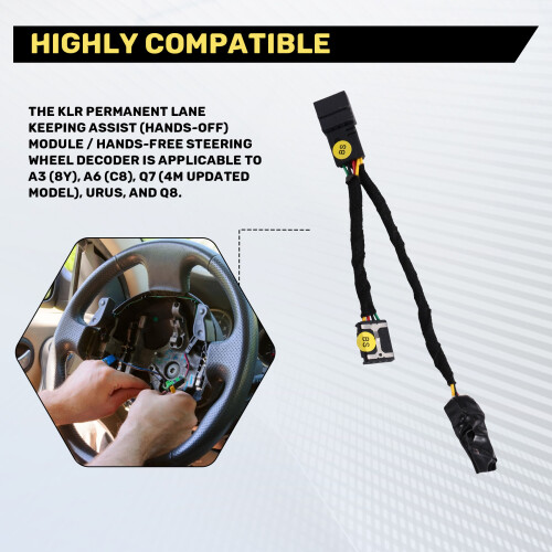 Per  A3 8Y A6 C8 Q7 4M Facelift URUS Q8 Modulo Permanente Way Assist Off-Hand Decoder per Volante HAND FREE 2