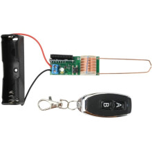 DC3.7V 50M Remote Control Arc Igniter High Voltage Generator Module Booster Coil 10-12mm Long Distance Discharge Lighter