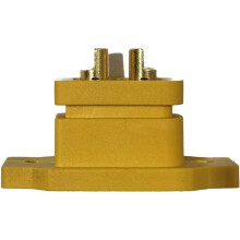 1pc Amass XT60E-F Female Plug Large Current Gold/Brass Ni Plated Connector Power Battery Connecting Adapter for RC Model