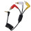 3.5mm to AVI AV Cable - Coiled Cable for  DCR-VX2000E, Compatible with AGS/ImmersionRC PowerPlay DVR 1