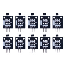 10 Stück KY-003 Hall-Magnetsensor-Modul A3144 Standard-Magnetschalter-Sensor-Modul Digitale Ausgabedetektionstafel