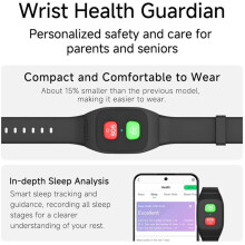 4G Elderly Alarm GPS Watch GPS Tracking Bracelet Health Monitor SOS IP67 Waterproof Locator Fall Alert Tracker