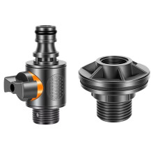 Kit de Grifo de Lluvia - Válvula de Bola de 3/4" de Cuarto de Duradera